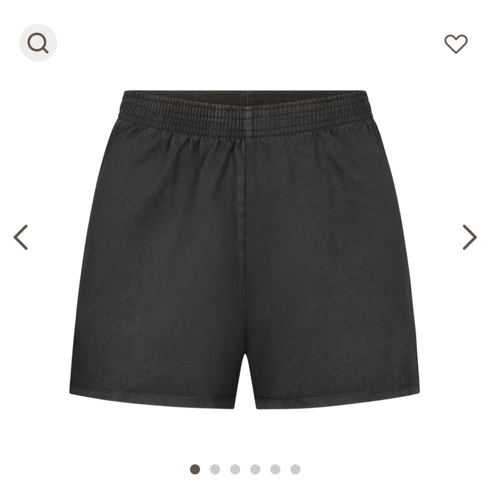 SKIMS Black Women's Lounge Shorts